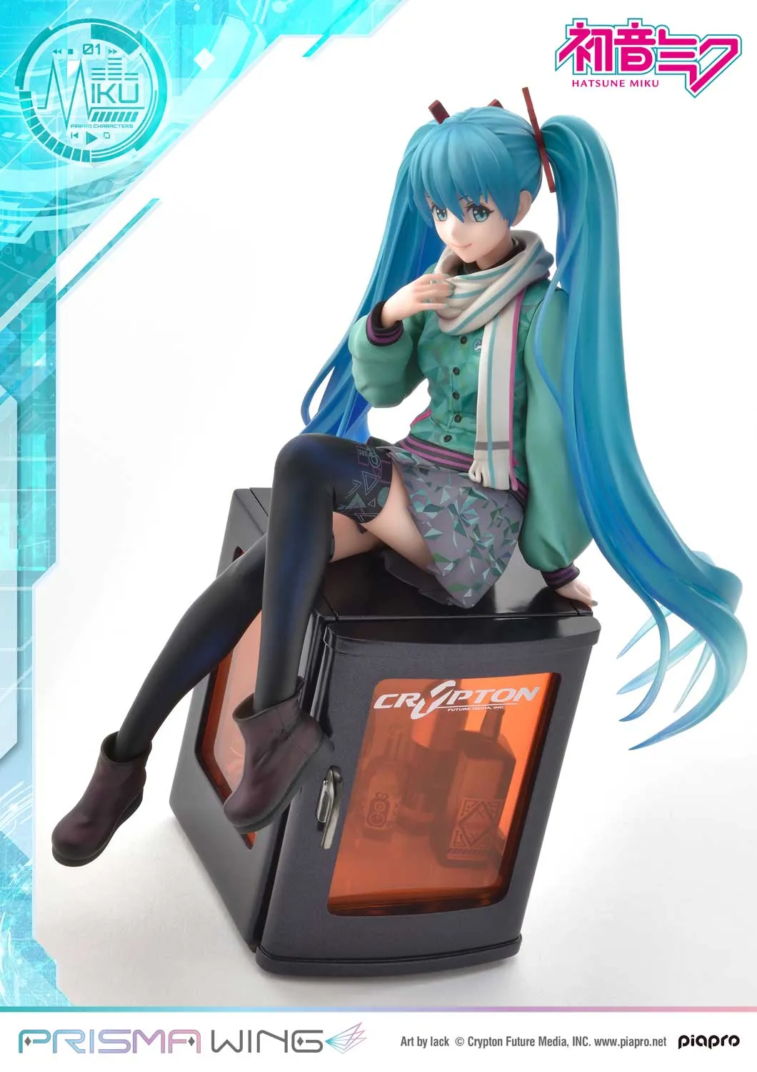 PRISMA WING Hatsune Miku 1/7 Scale Figure (Art by Lack)