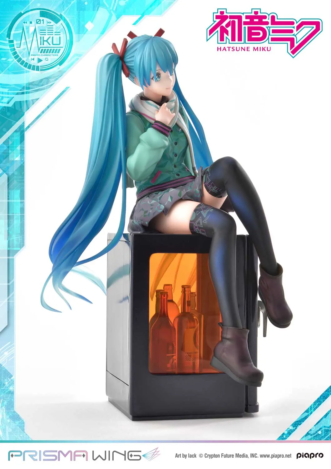 PRISMA WING Hatsune Miku 1/7 Scale Figure (Art by Lack)