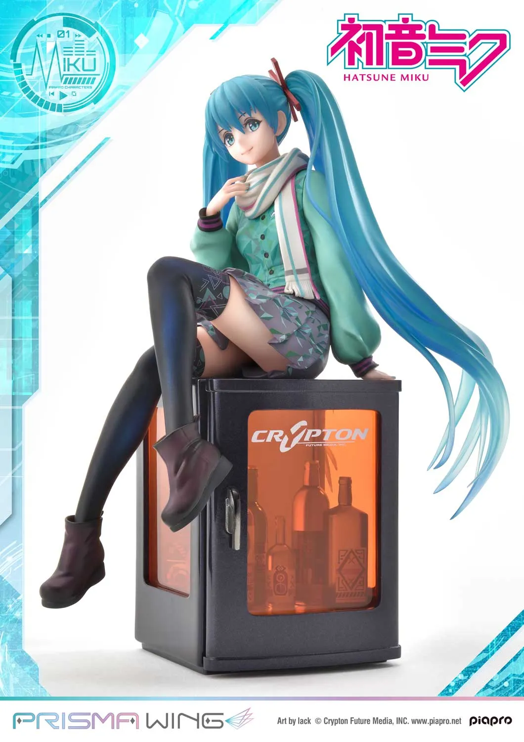 PRISMA WING Hatsune Miku 1/7 Scale Figure (Art by Lack)