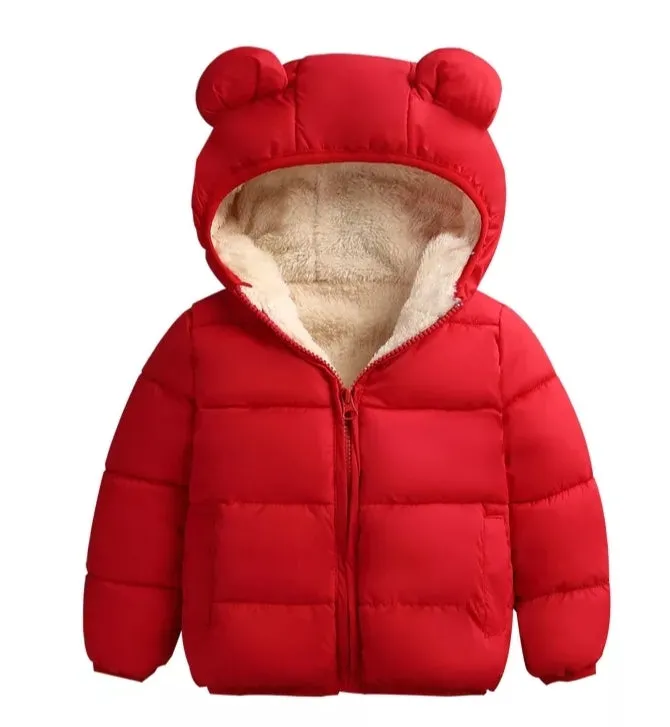 Red Puffer Jacket #1000903