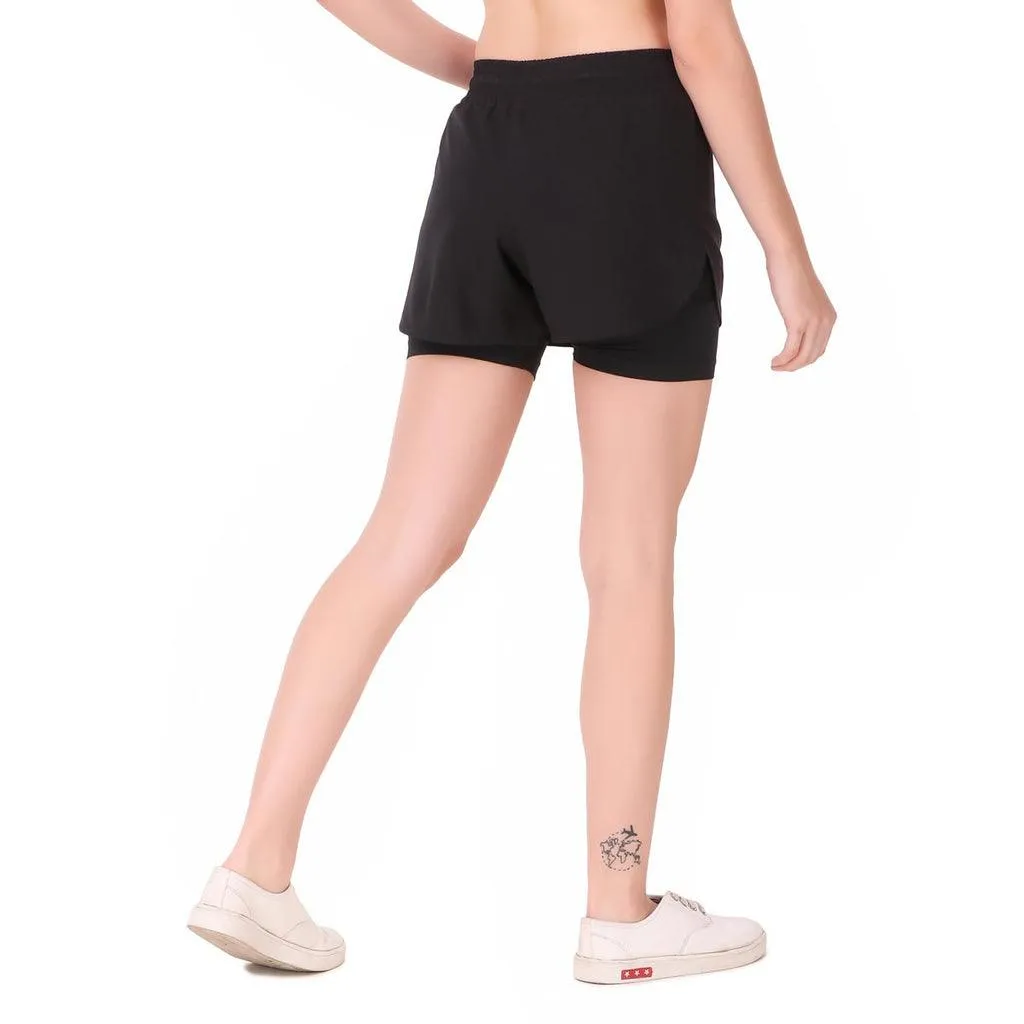 ReDesign Performance Shorts With Inbuilt Tights | Women | KIBI Sports