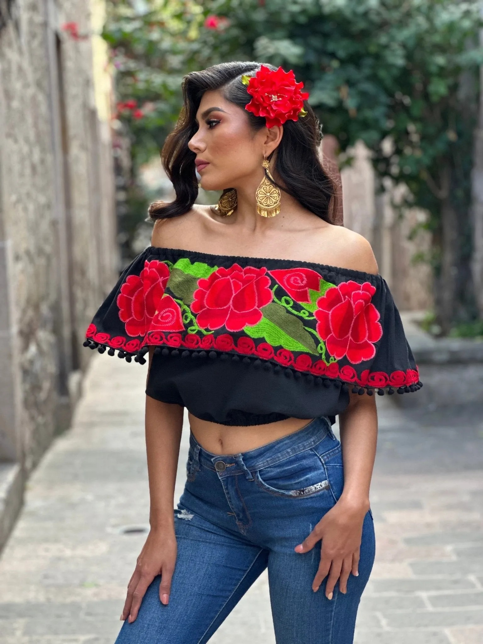 Rosa Isela Crop Top