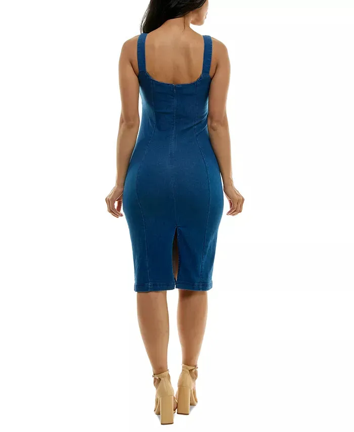 Rosie Harlow Juniors' Denim Bodycon Dress