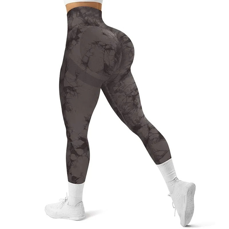 Seamless Tie Dye Leggings