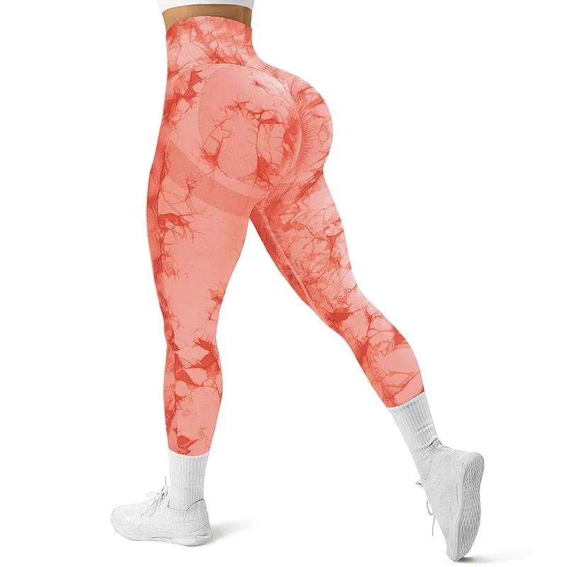 Seamless Tie Dye Leggings