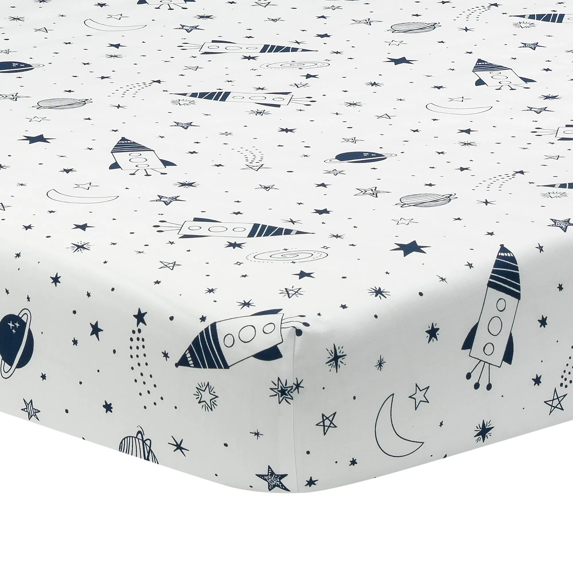 Sky Rocket 5-Piece Crib Bedding Set