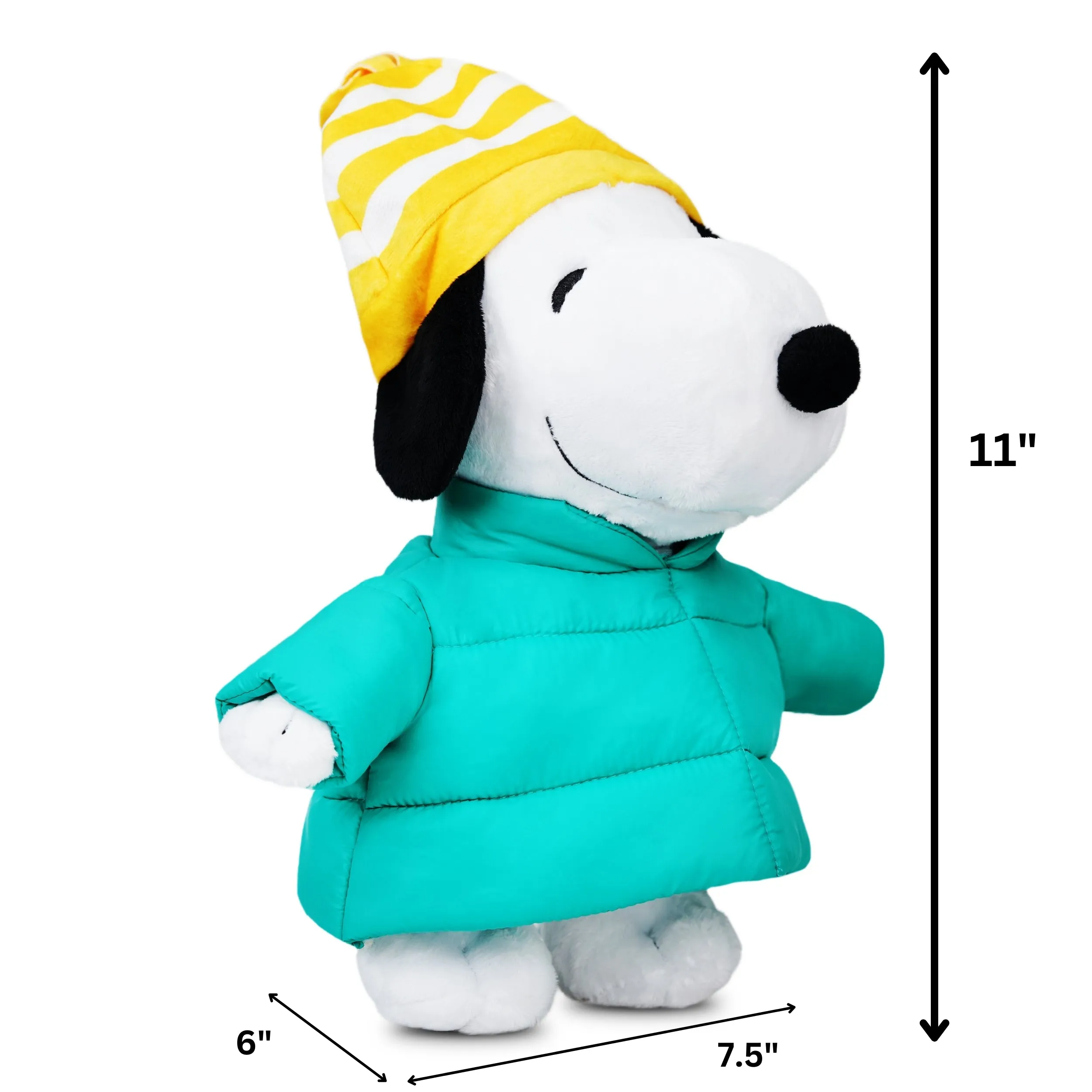 Snoopy in a Puffer Jacket 11 inch Plush