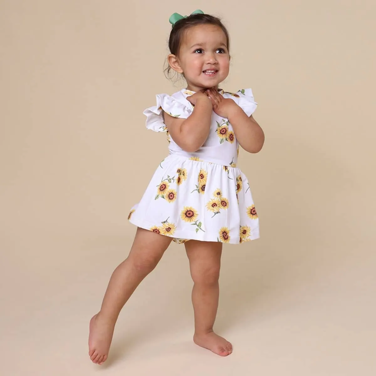 Snuggle Hunny Dress - Sunflower Organic