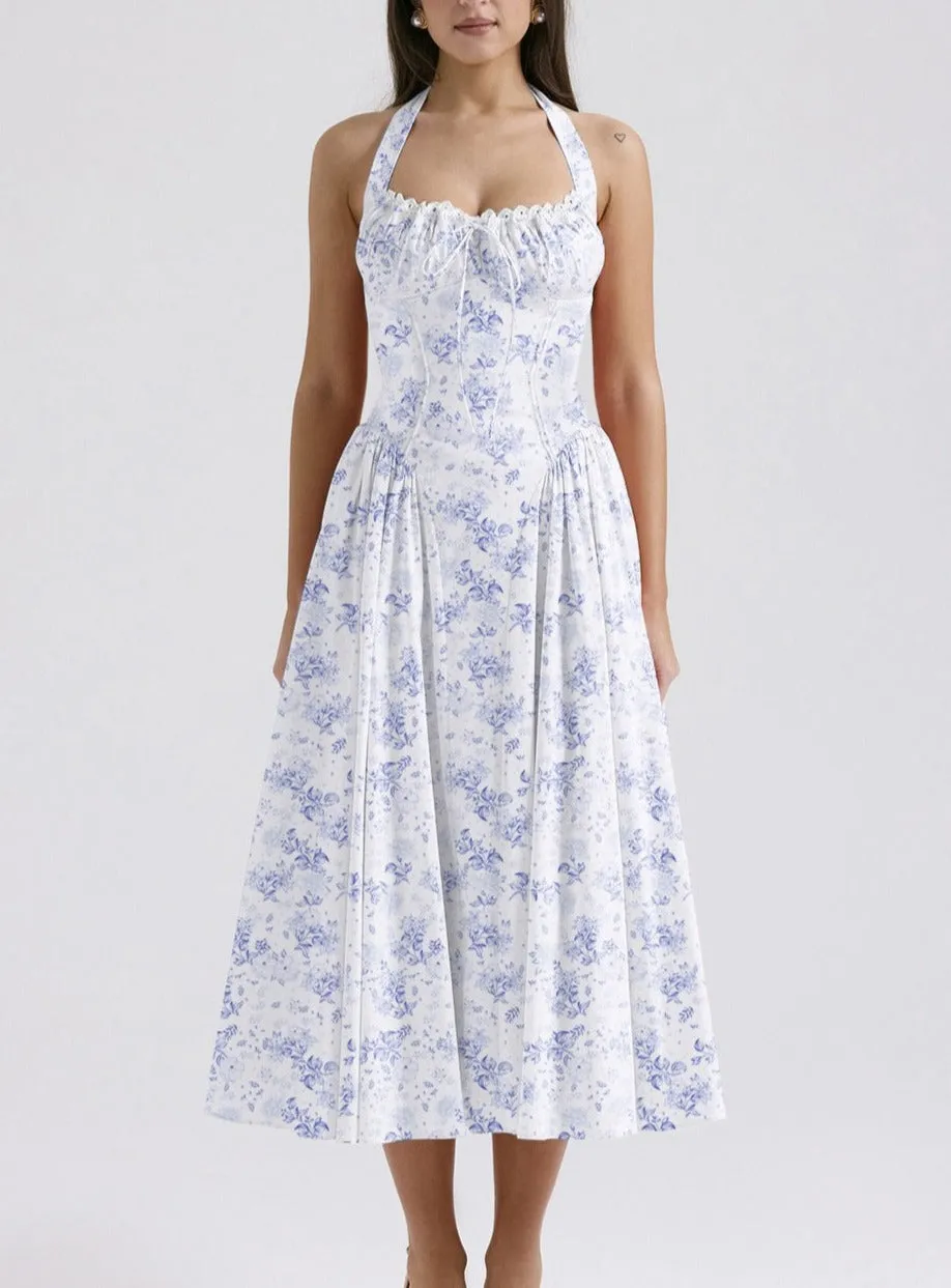 Summer Slim Fit Floral Dress