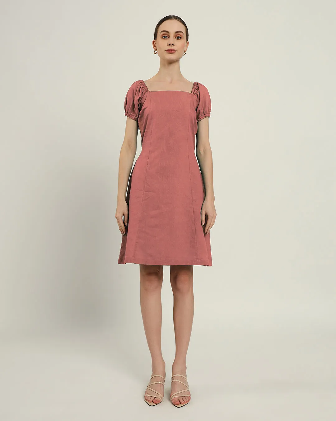 The Arar Ivory Pink Cotton Dress