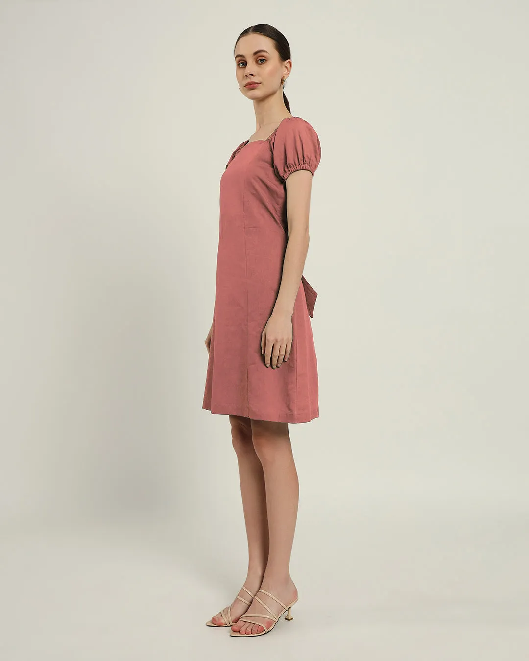 The Arar Ivory Pink Cotton Dress