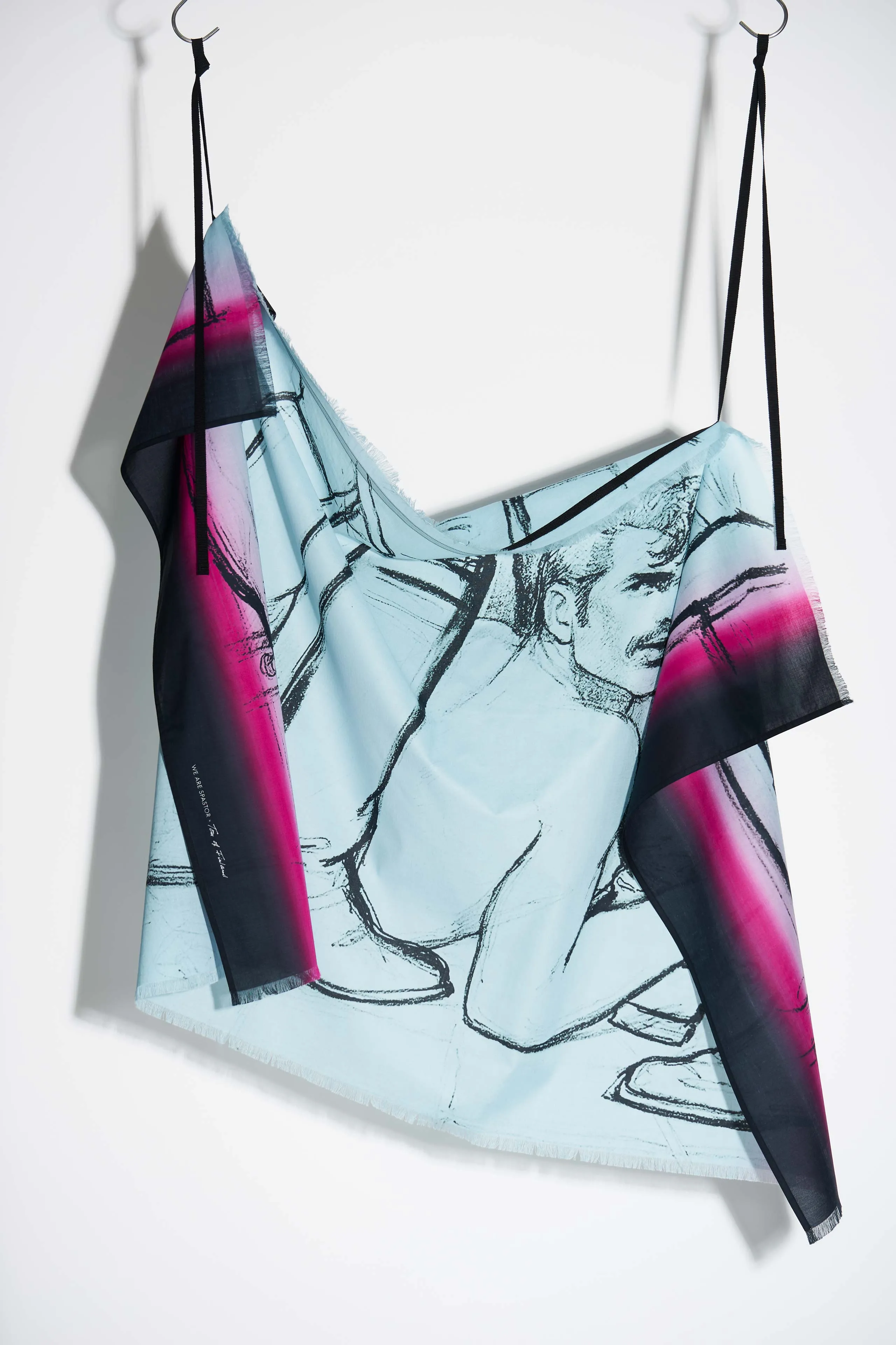 TOM OF FINLAND x WE ARE SPASTOR SARONG BLUE