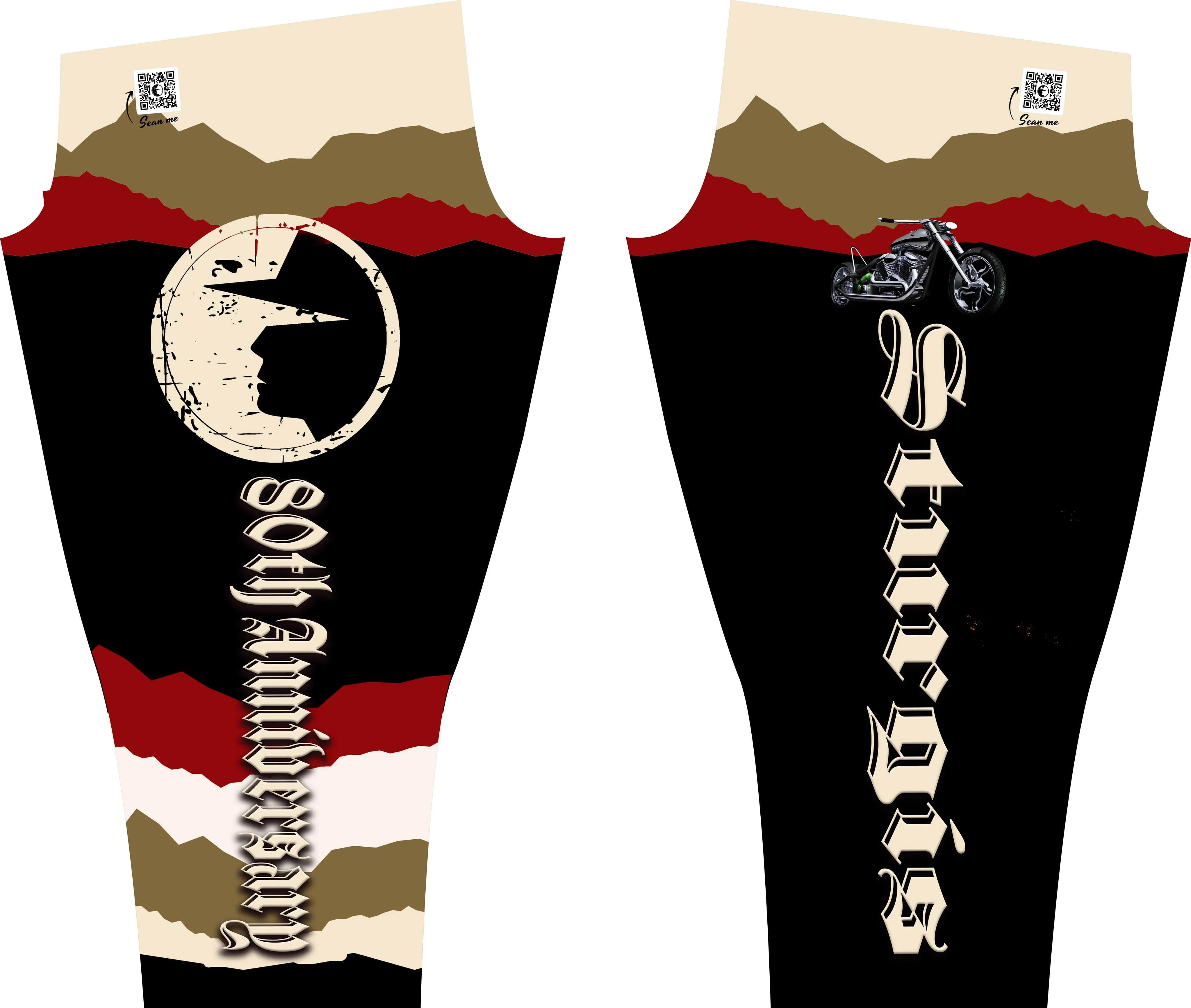 Trust No One 80th Anniversary Sturgis Motorcycle Rally Leggings