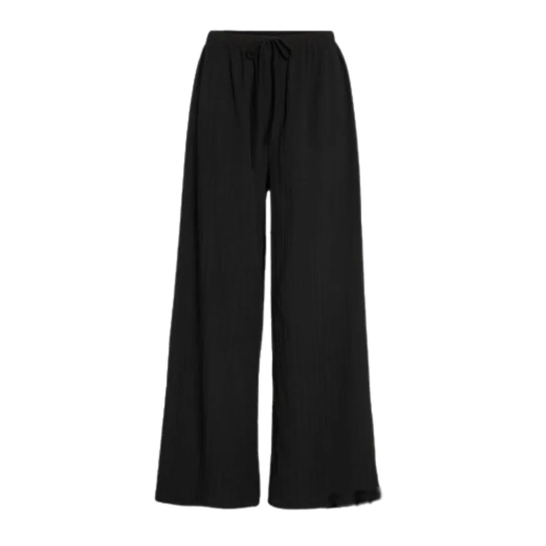 Vila Womens Birna Pants Black