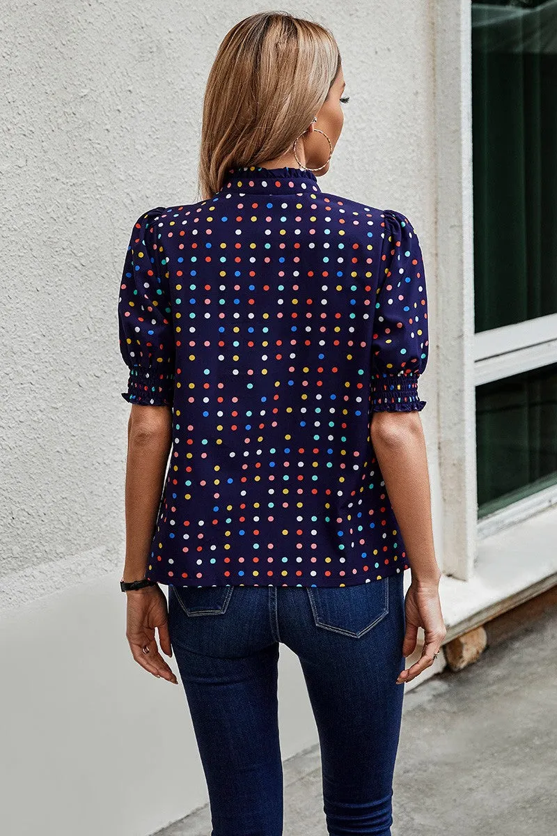 Whimsy Dot Blouse