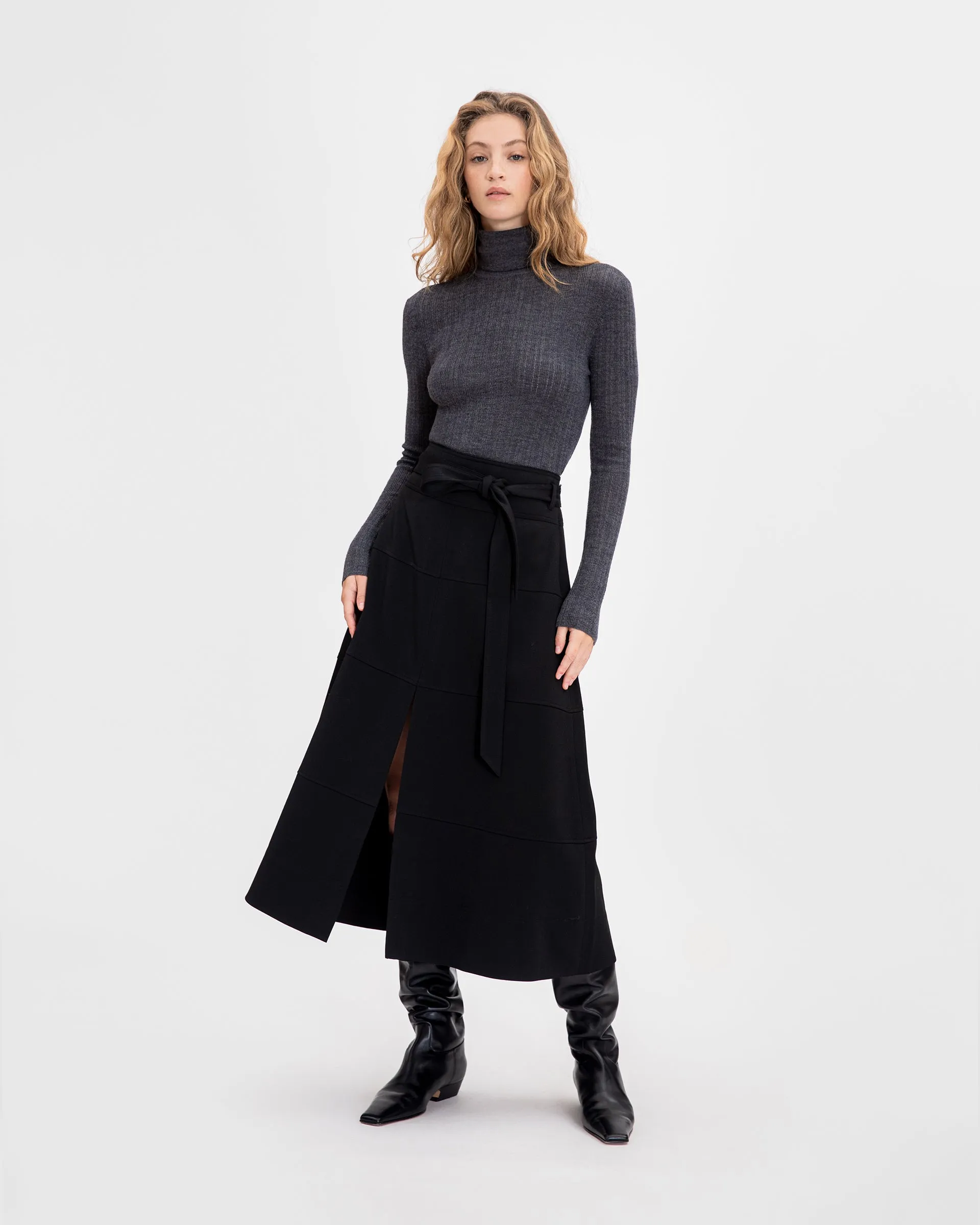 Wool Hudson Skirt